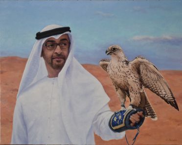 Prince Héritier Mohammed bin Zayed Al Nahyan 92 x 73 cm