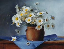Marguerites 33 x 41 cm