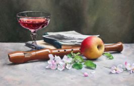 The Recorder 25 x 36 cm