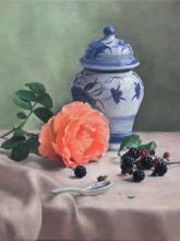 Salmon Rose 27 x 35 cm